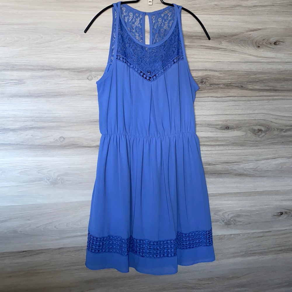 Women's Sleeveless Dress, Periwinkle